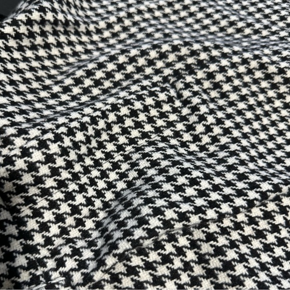 Vero Mode Black White Harper Short Houndstooth Skirt NWT Size 6 - Picture 4 of 6